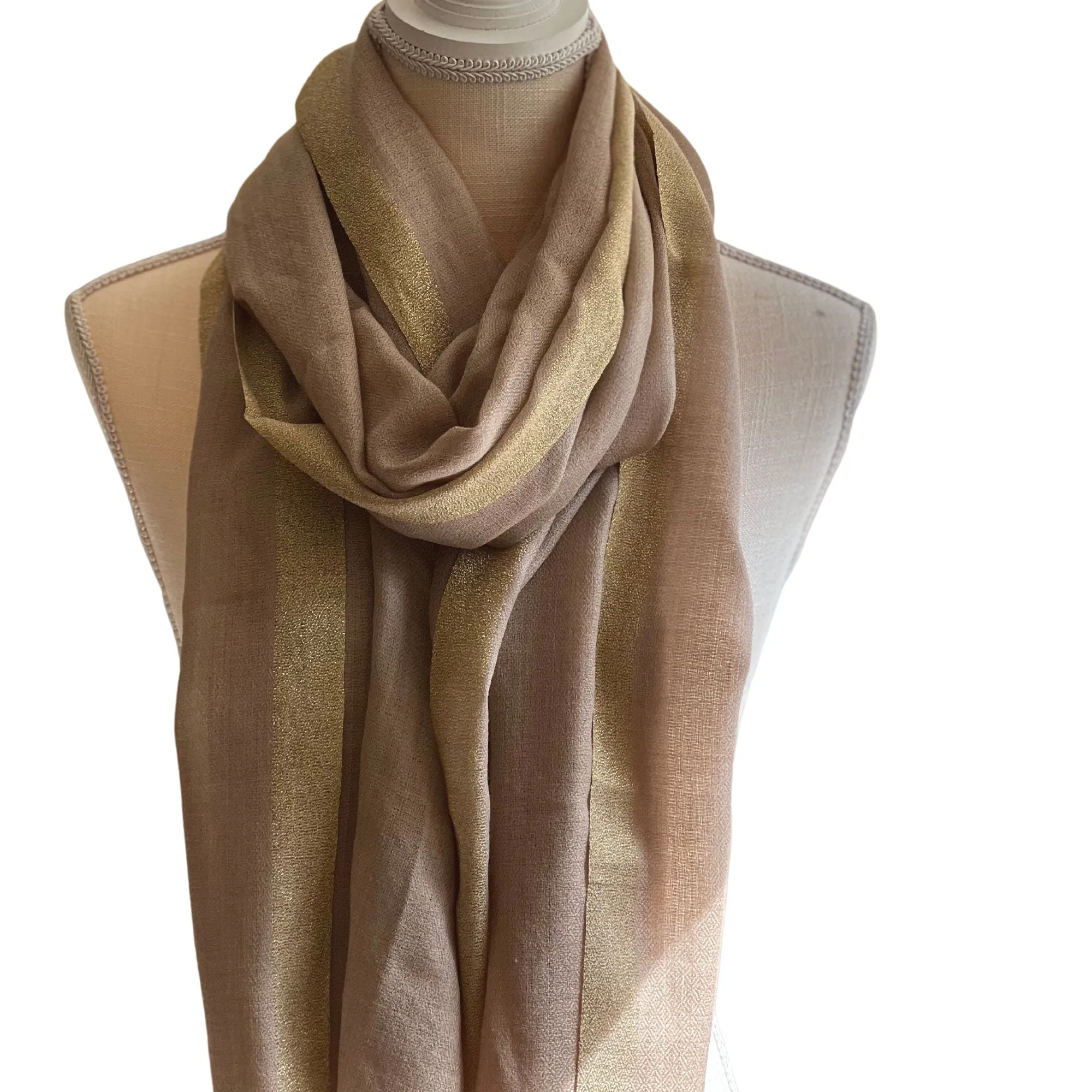 Pashmina silk scarf/Evening wrap,