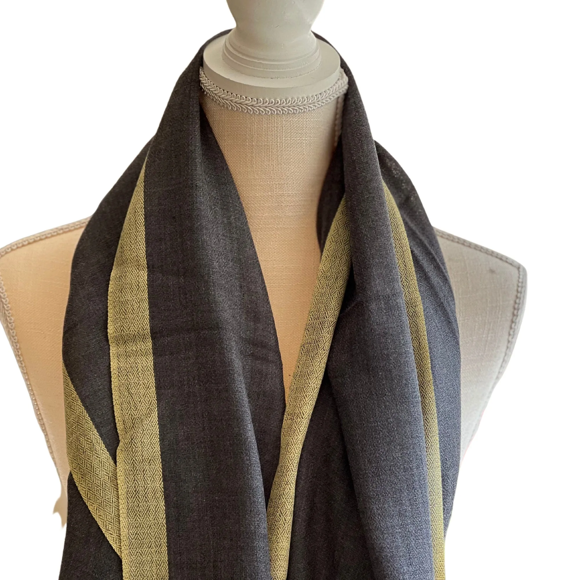 Pashmina silk scarf/Evening wrap,