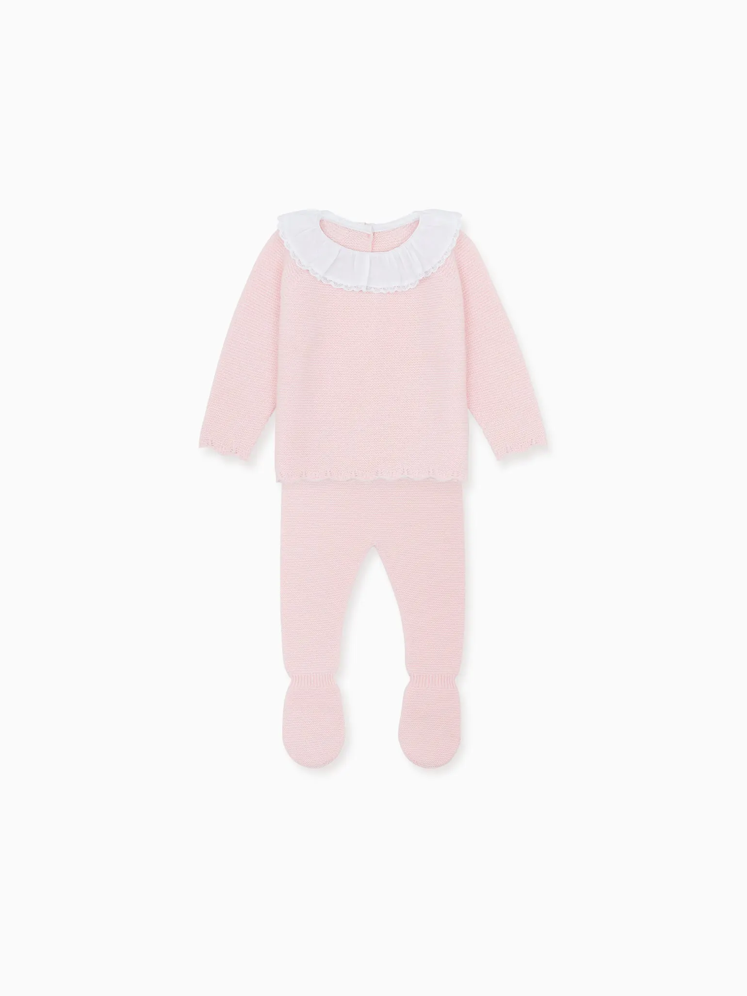 Pink Fernanda Cashmere Baby Girl Set