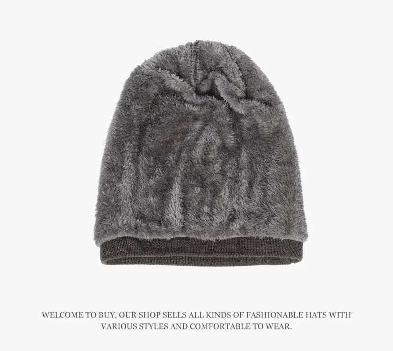 Polar Fleece Beanie for Winter - Stay Warm in Style!