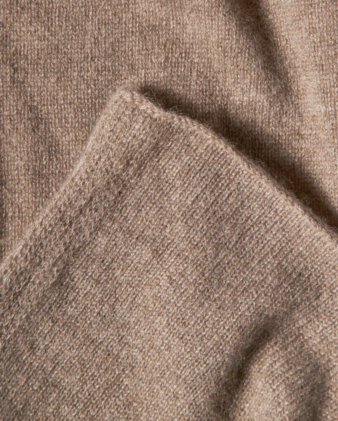 Pure Cashmere Maxi Scarf Taupe