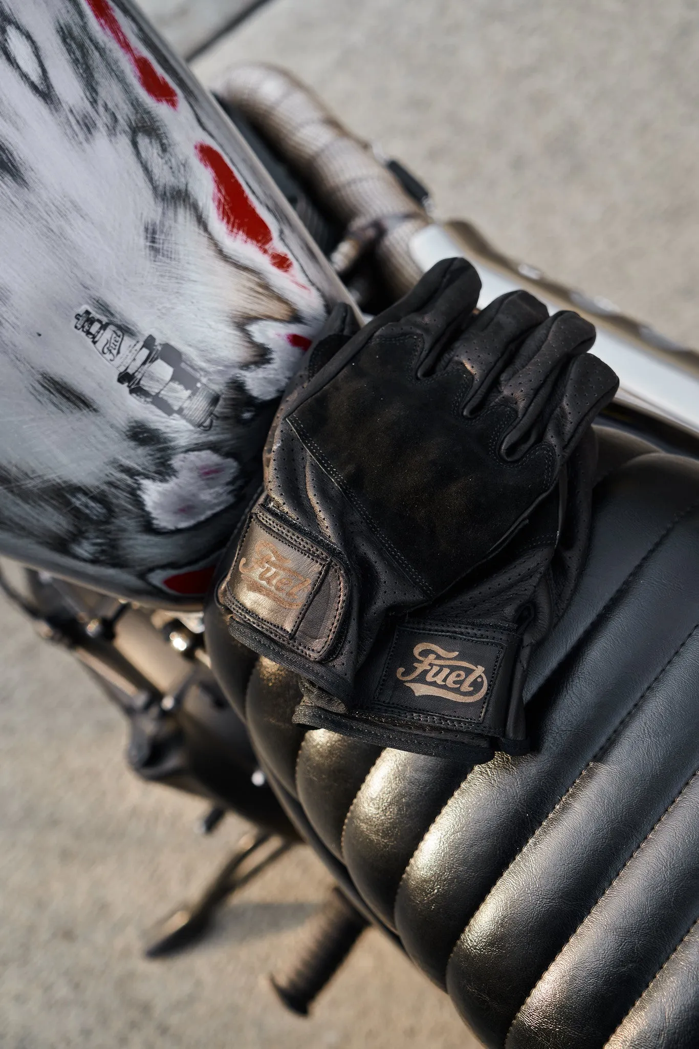 "RODEO" GLOVES BLACK