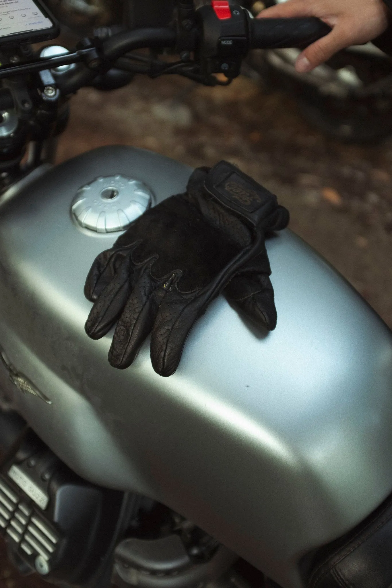 "RODEO" GLOVES BLACK