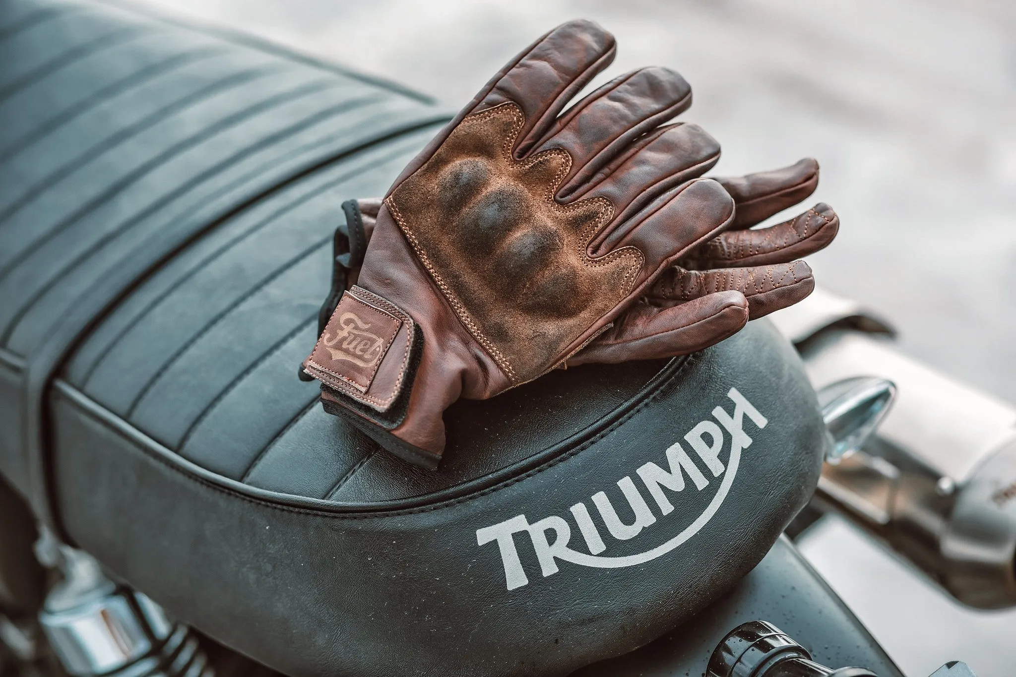 "RODEO" GLOVES BROWN