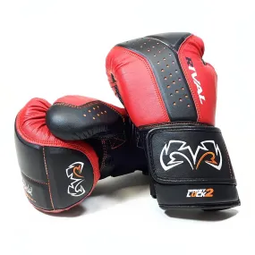 RIVAL RB10 INTELLI-SHOCK BAG GLOVES - BLACK/RED