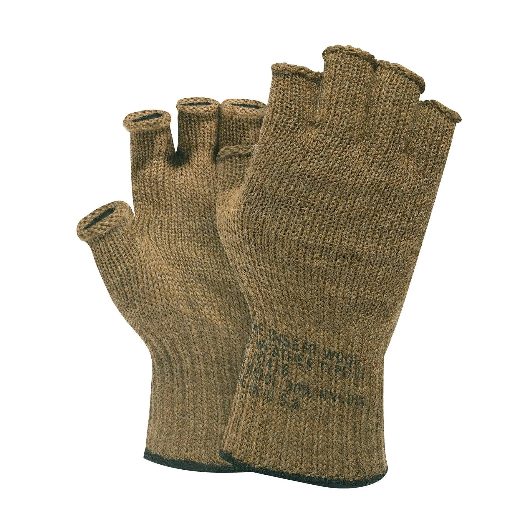 Rothco Fingerless Wool Gloves