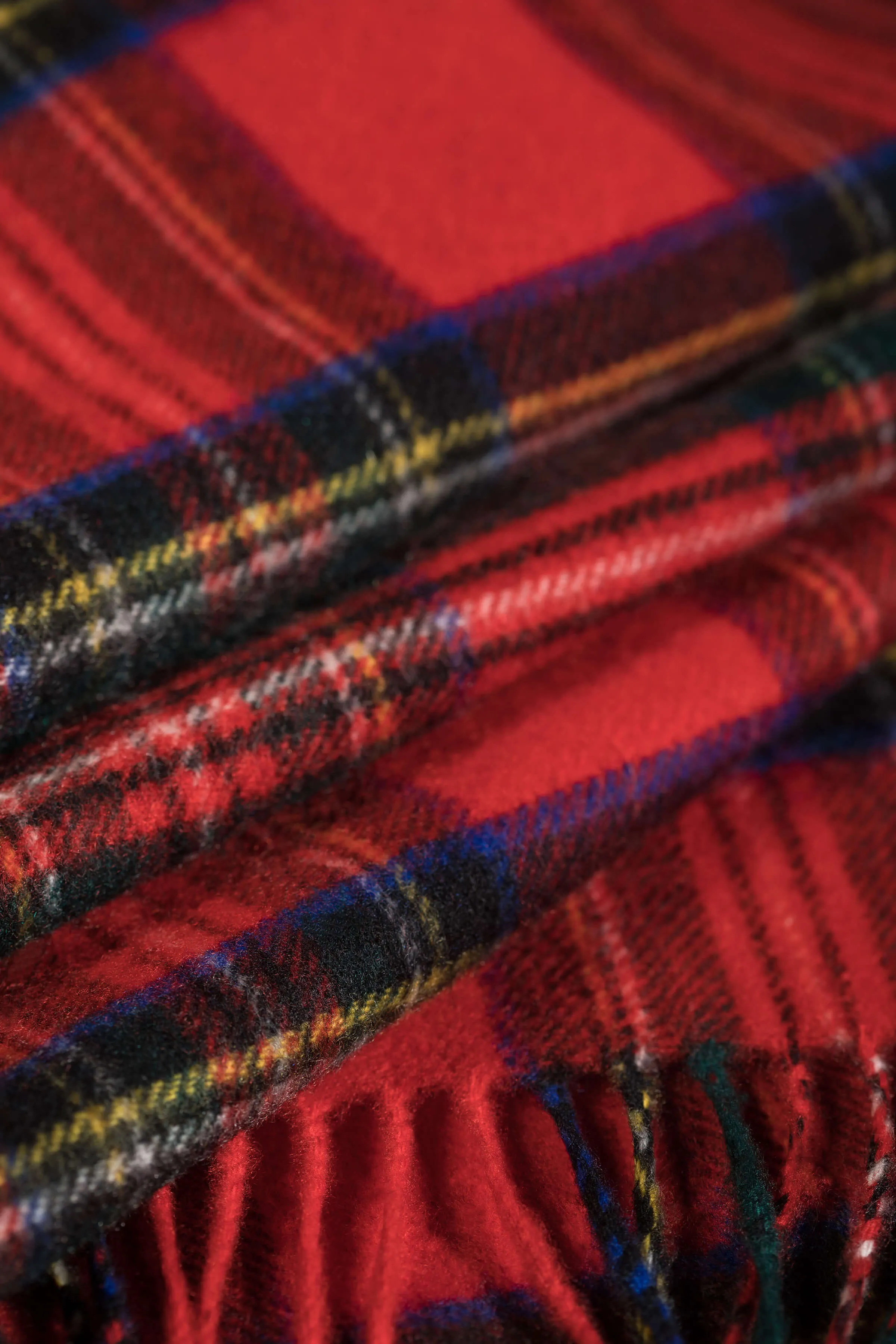 Royal Stewart Tartan Cashmere Stole