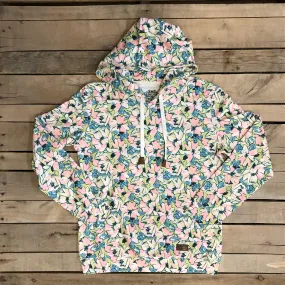 Solid Watercolor Cherry Blossom Hoodie