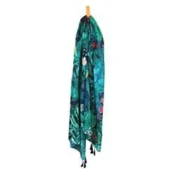 Tropical Leaf Scarf