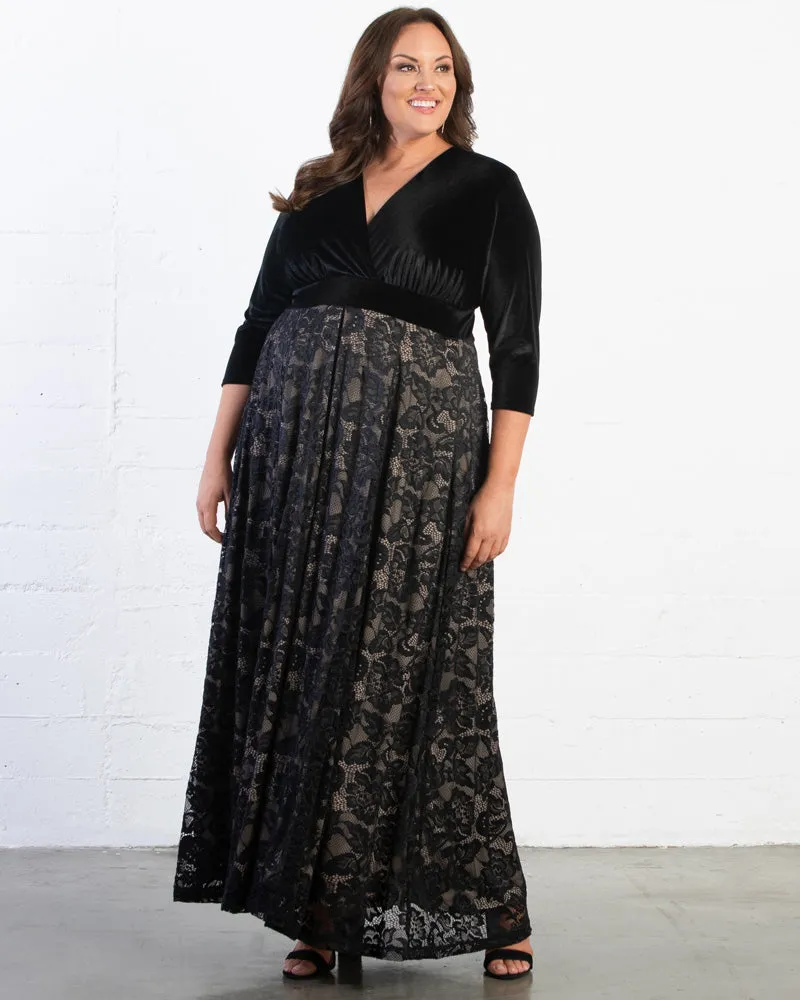 Victoria Velvet Evening Gown - Sale!