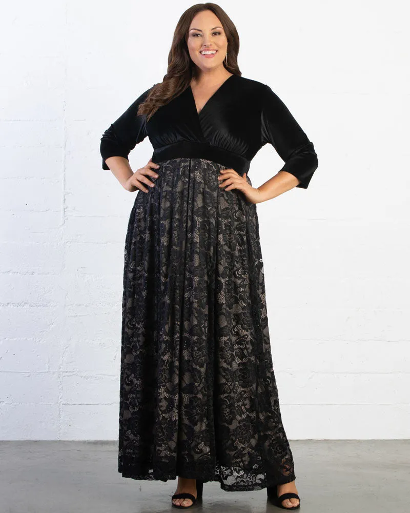 Victoria Velvet Evening Gown - Sale!