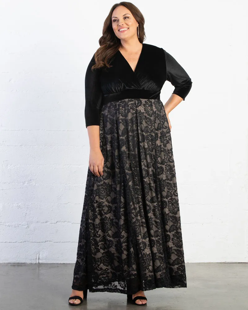 Victoria Velvet Evening Gown - Sale!