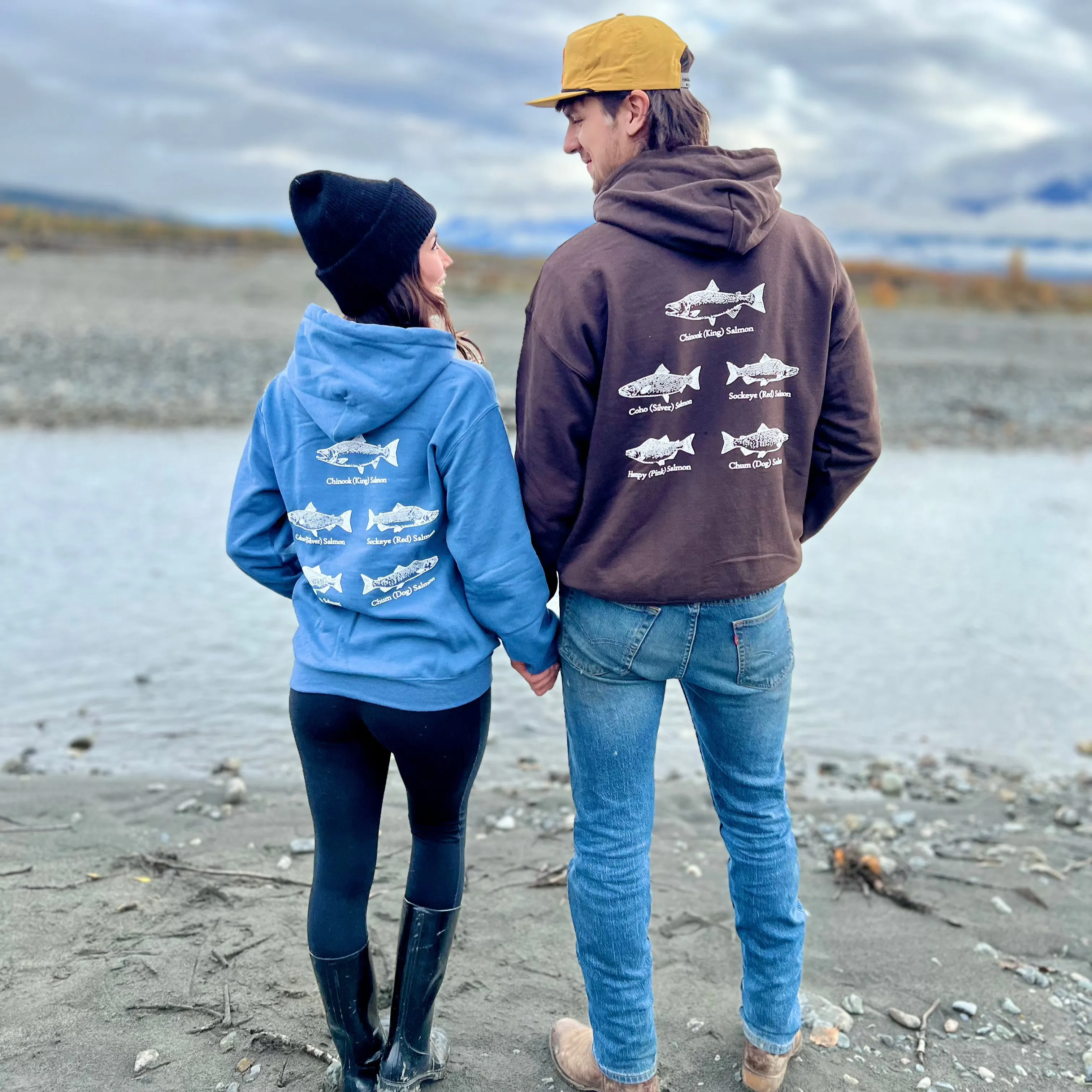 Wild Alaskan Salmon Hoodie