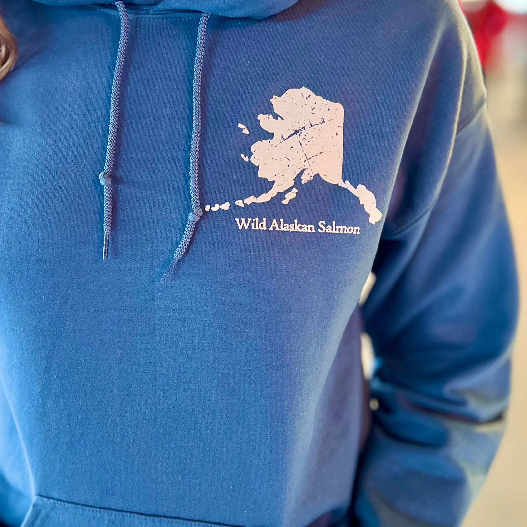 Wild Alaskan Salmon Hoodie