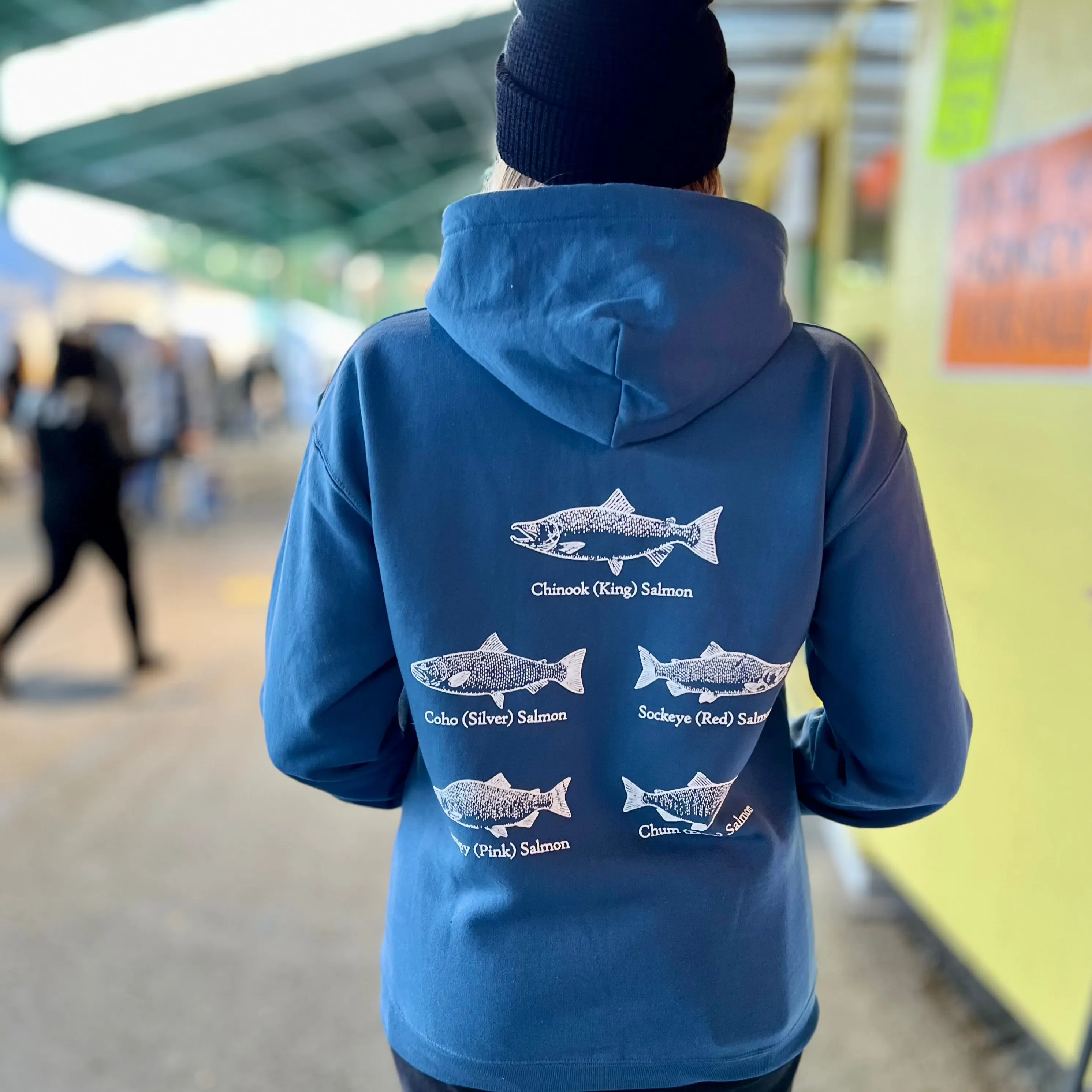 Wild Alaskan Salmon Hoodie