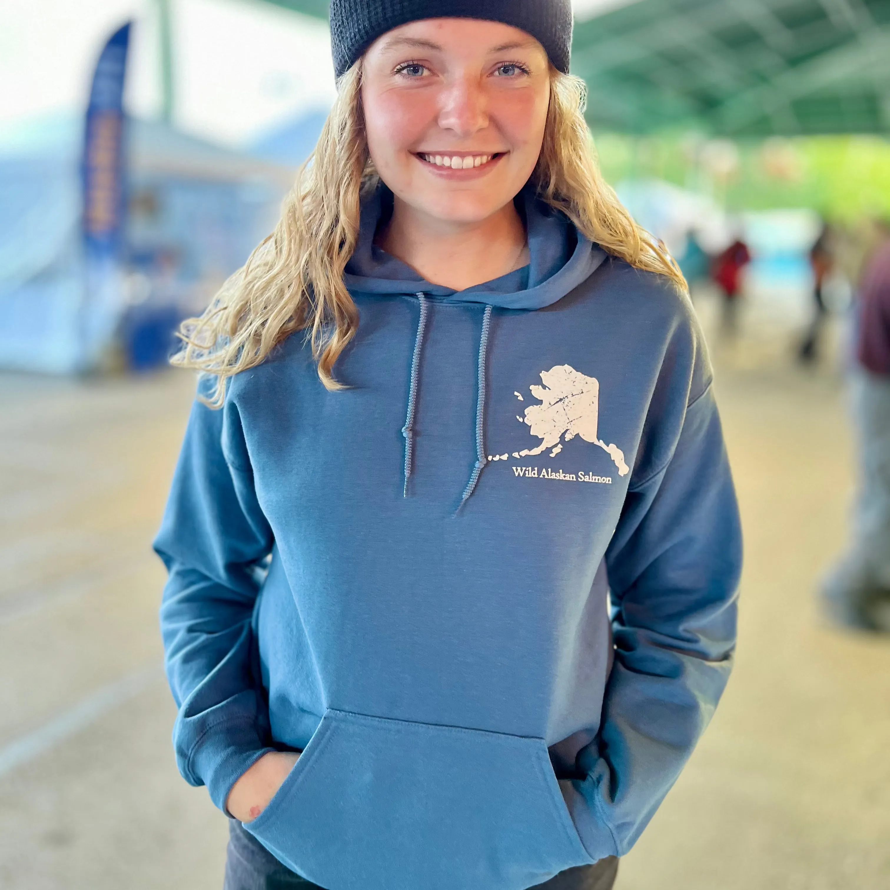 Wild Alaskan Salmon Hoodie