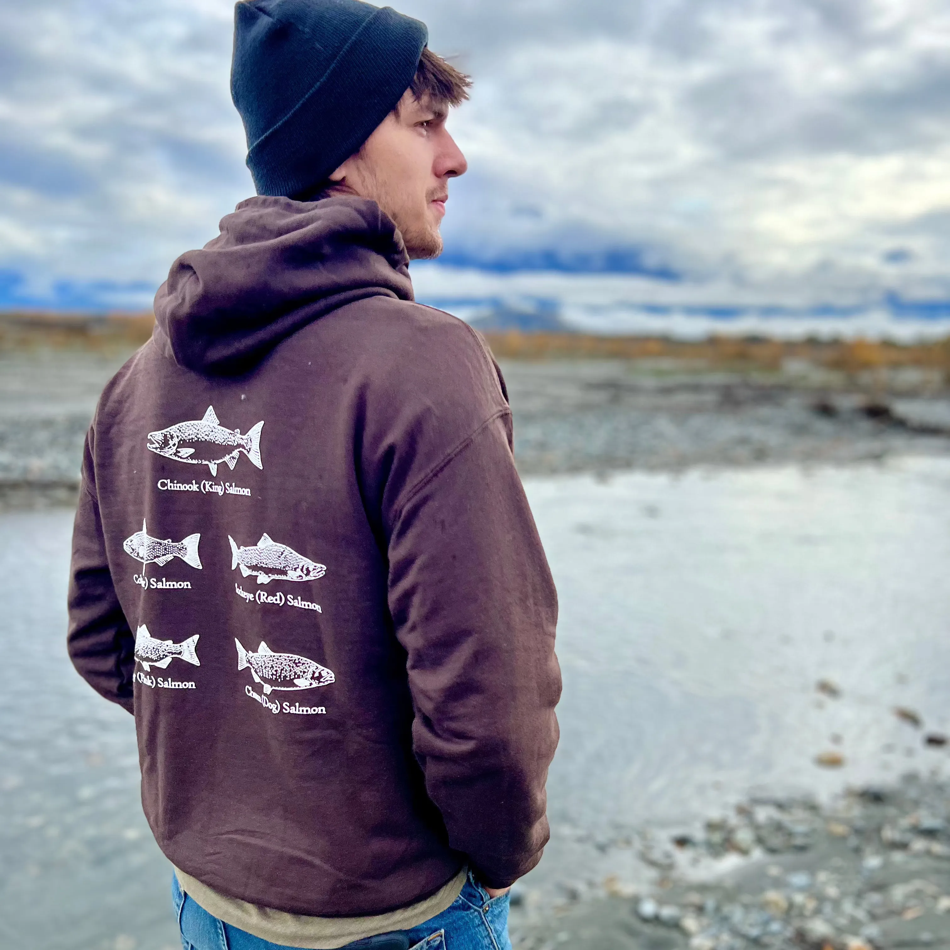 Wild Alaskan Salmon Hoodie