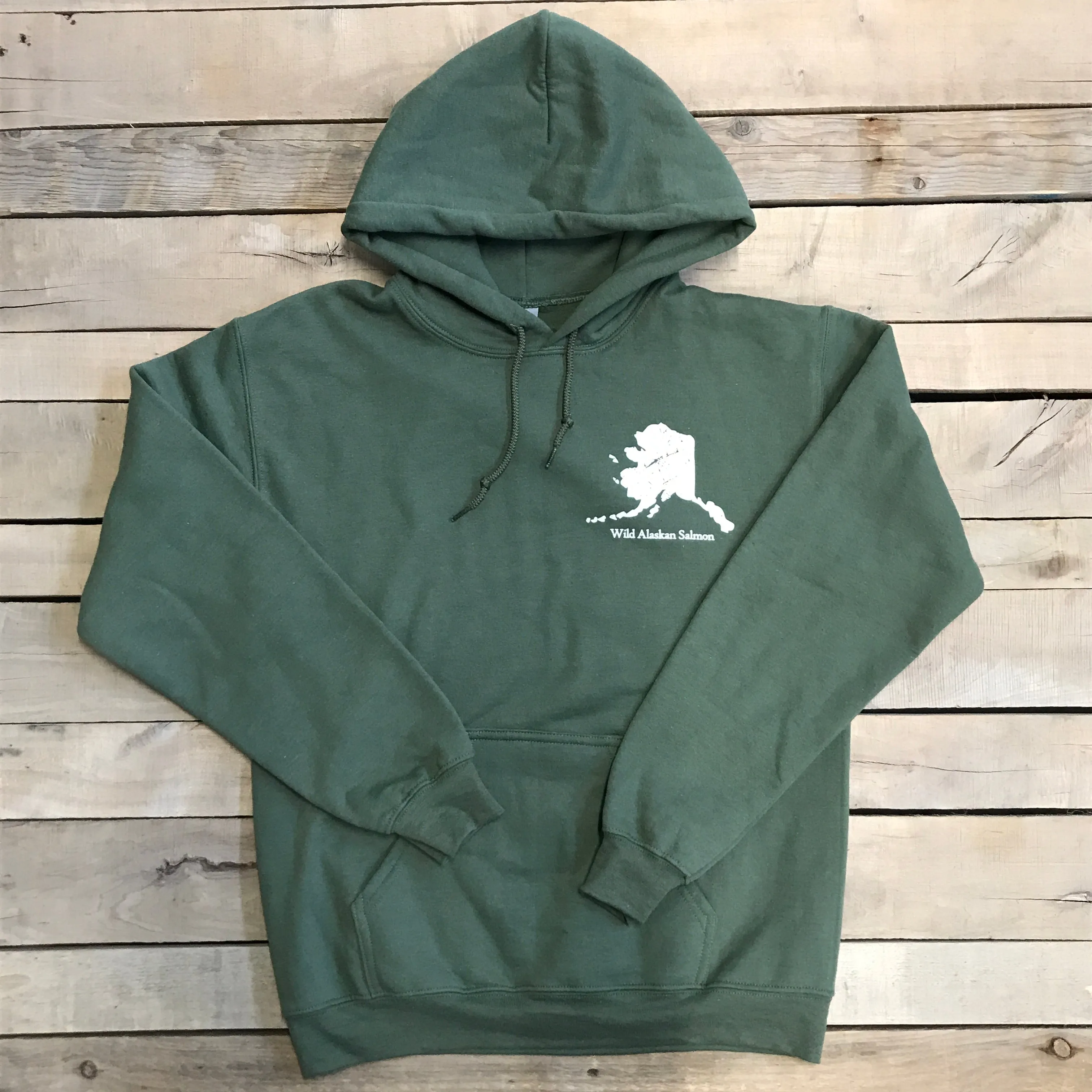 Wild Alaskan Salmon Hoodie