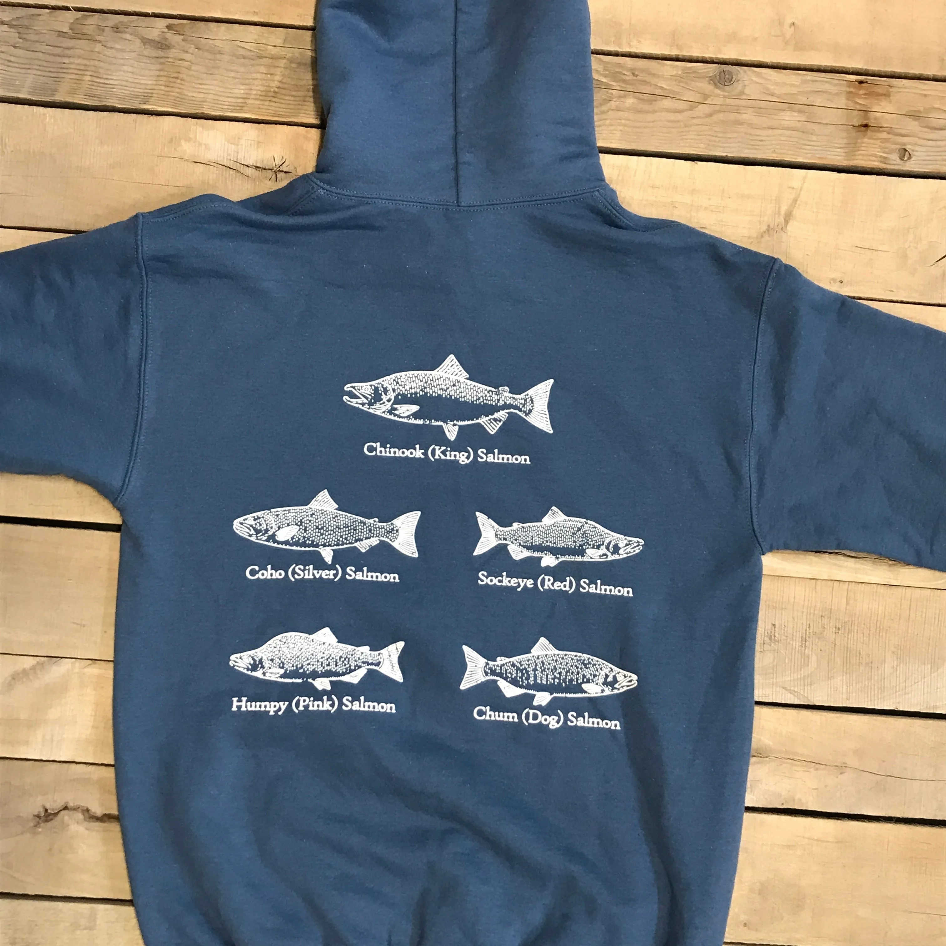 Wild Alaskan Salmon Hoodie