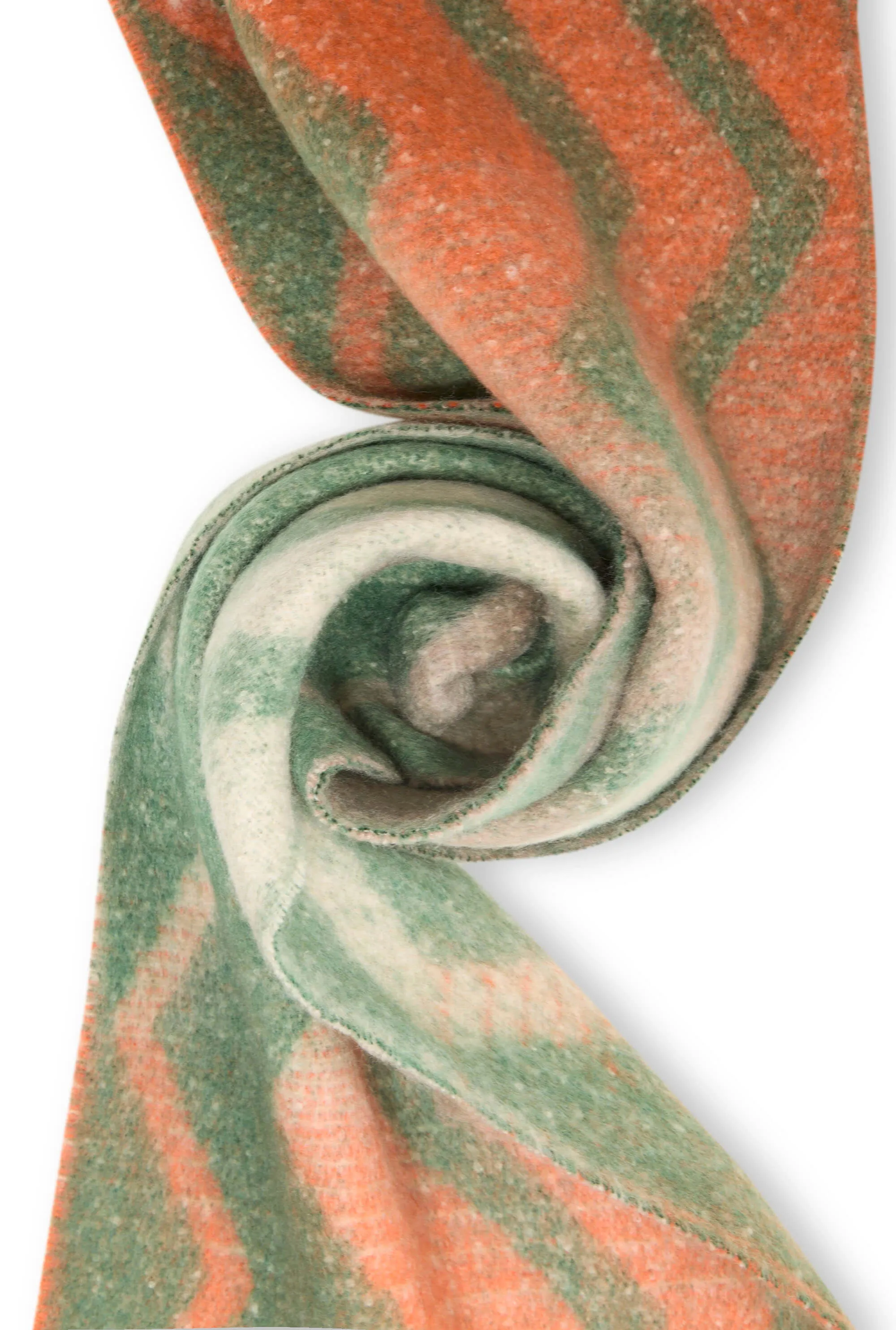 Zig Zag Green Scarf